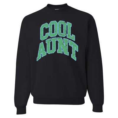 'Varsity Cool Aunt' Crewneck Sweatshirt - United Monograms