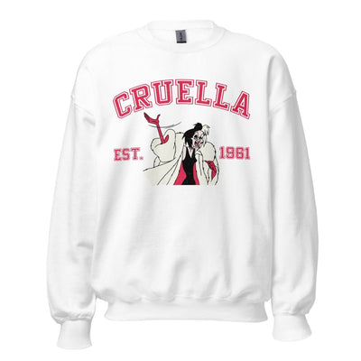 'Villains Varsity' Crewneck Sweatshirt - United Monograms