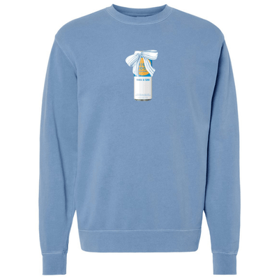'Vintage Beverage With Bow' Cozy Crew - United Monograms