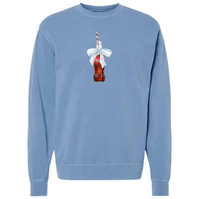 'Vintage Beverage With Bow' Cozy Crew - United Monograms