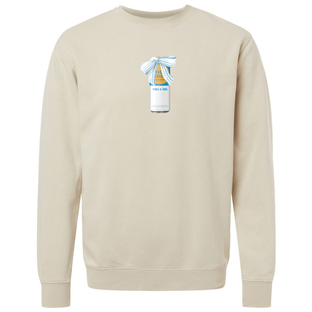 'Vintage Beverage With Bow' Cozy Crew - United Monograms