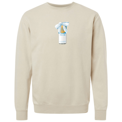 'Vintage Beverage With Bow' Cozy Crew - United Monograms