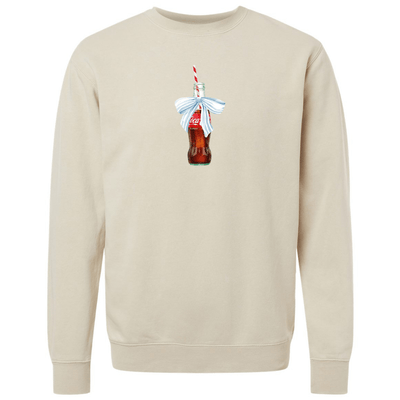 'Vintage Beverage With Bow' Cozy Crew - United Monograms