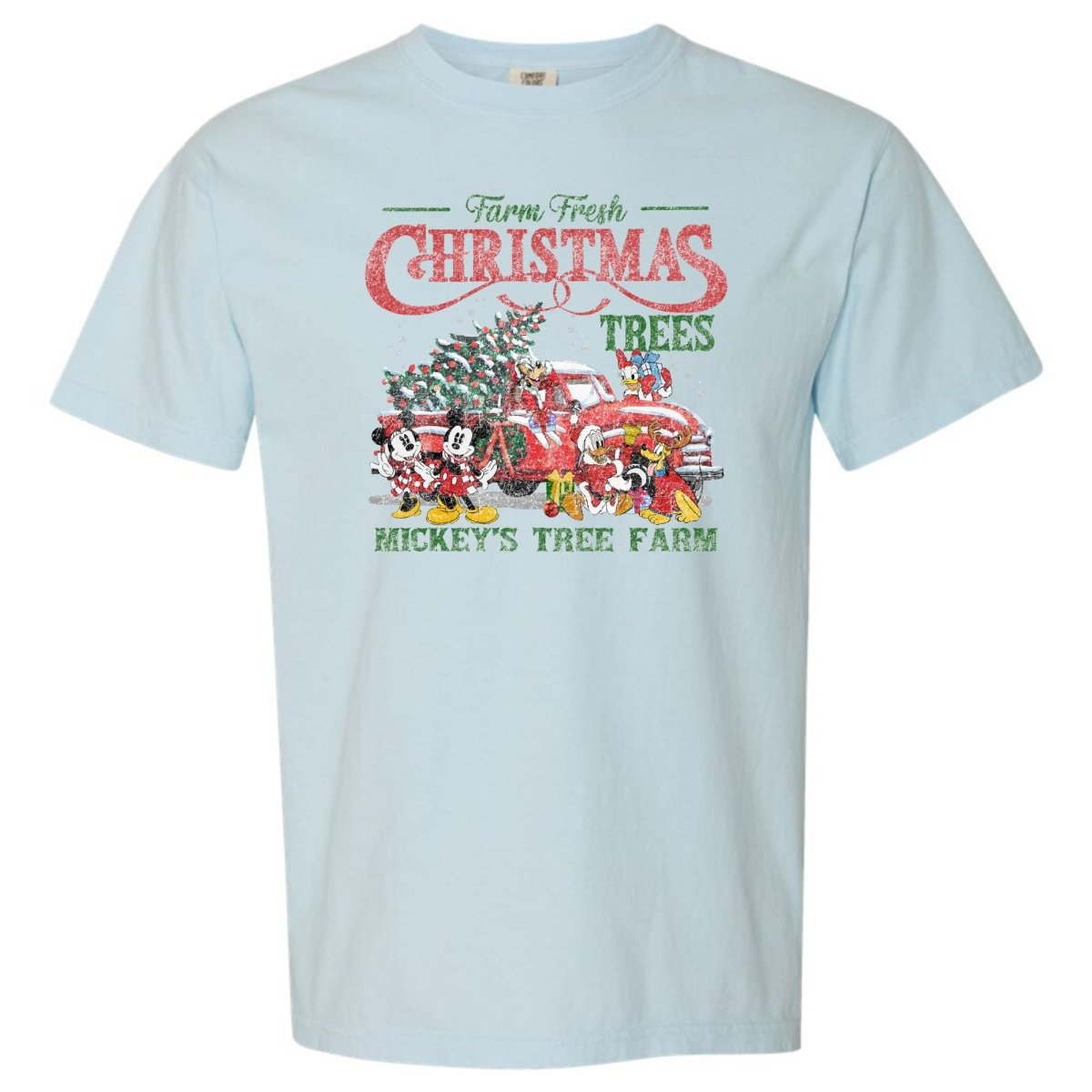 'Vintage Mickey's Tree Farm' T - Shirt - United Monograms