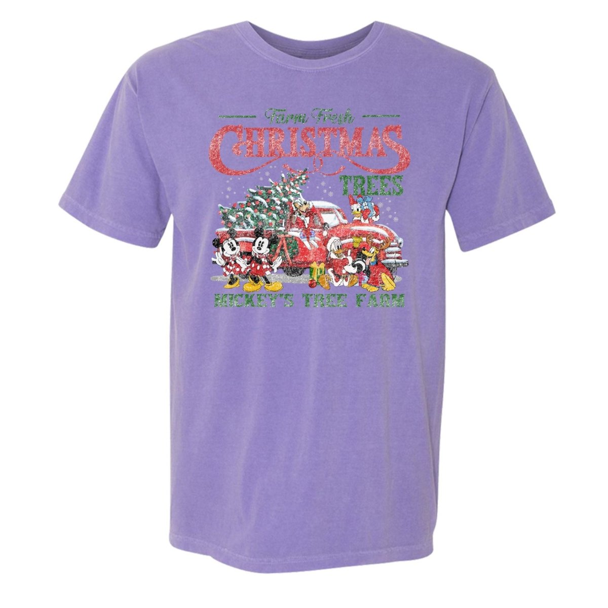 'Vintage Mickey's Tree Farm' T - Shirt - United Monograms