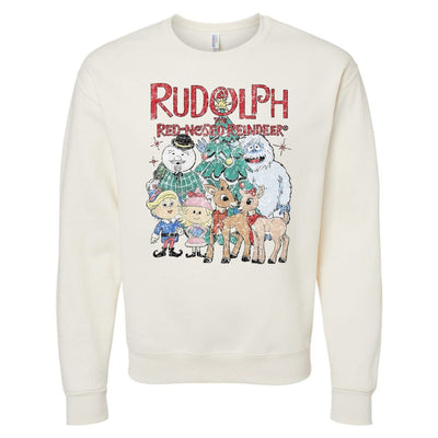 'Vintage Rudolph' Crewneck Sweatshirt - United Monograms