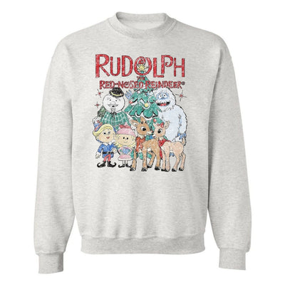 'Vintage Rudolph' Crewneck Sweatshirt - United Monograms