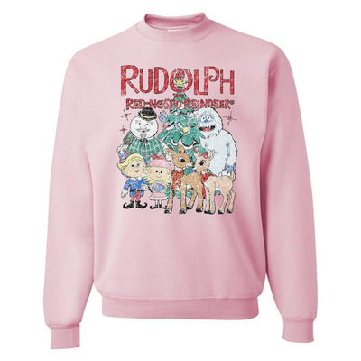 'Vintage Rudolph' Crewneck Sweatshirt - United Monograms