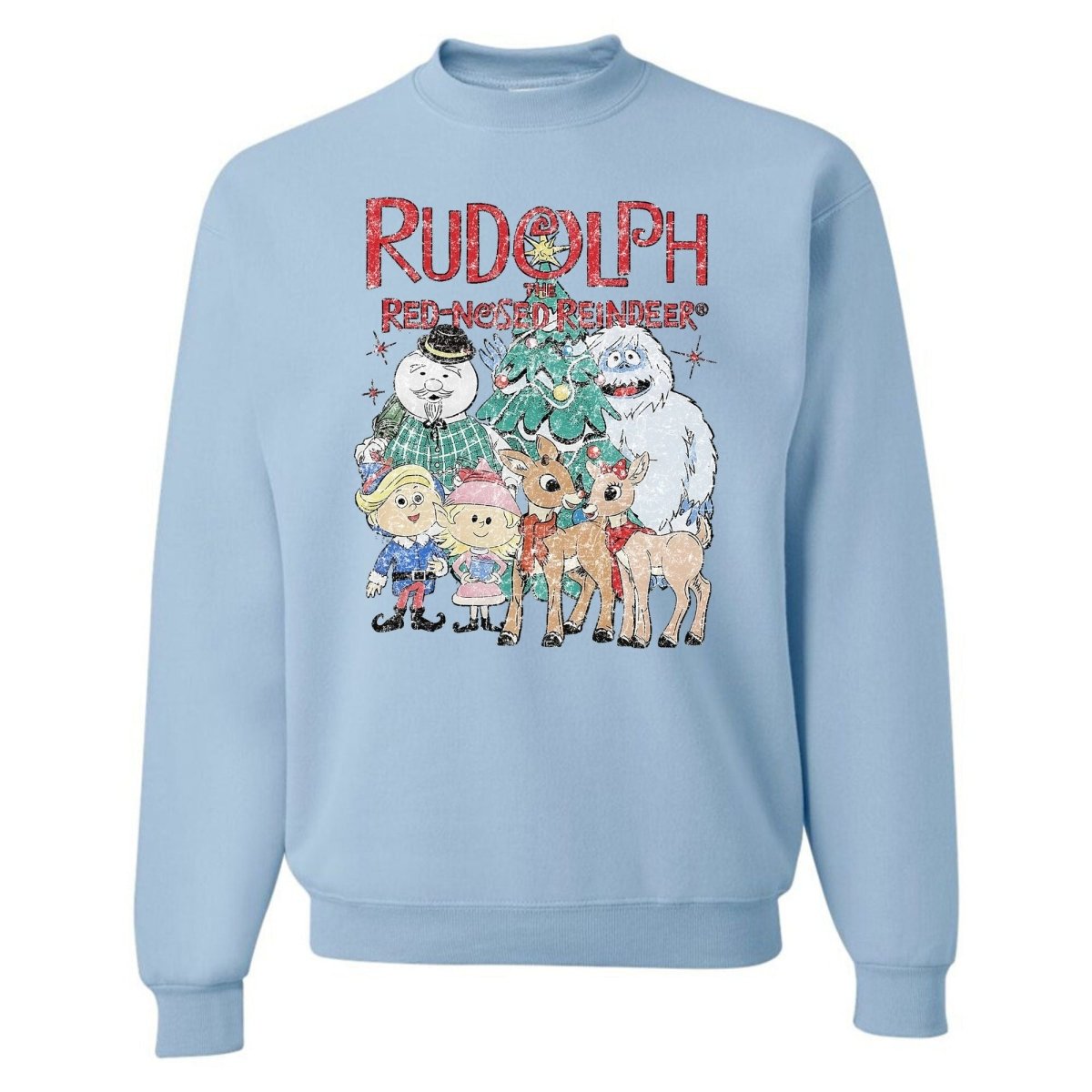 'Vintage Rudolph' Crewneck Sweatshirt - United Monograms