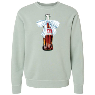 'Vintage Soda With Bow' Cozy Crew - United Monograms