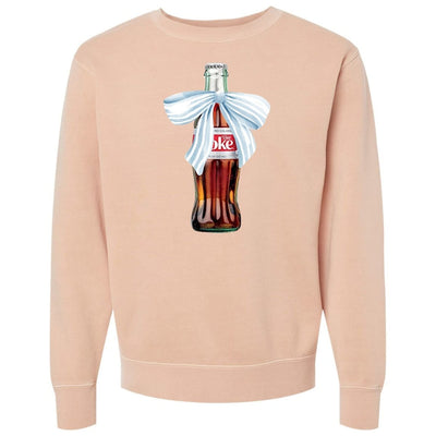 'Vintage Soda With Bow' Cozy Crew - United Monograms