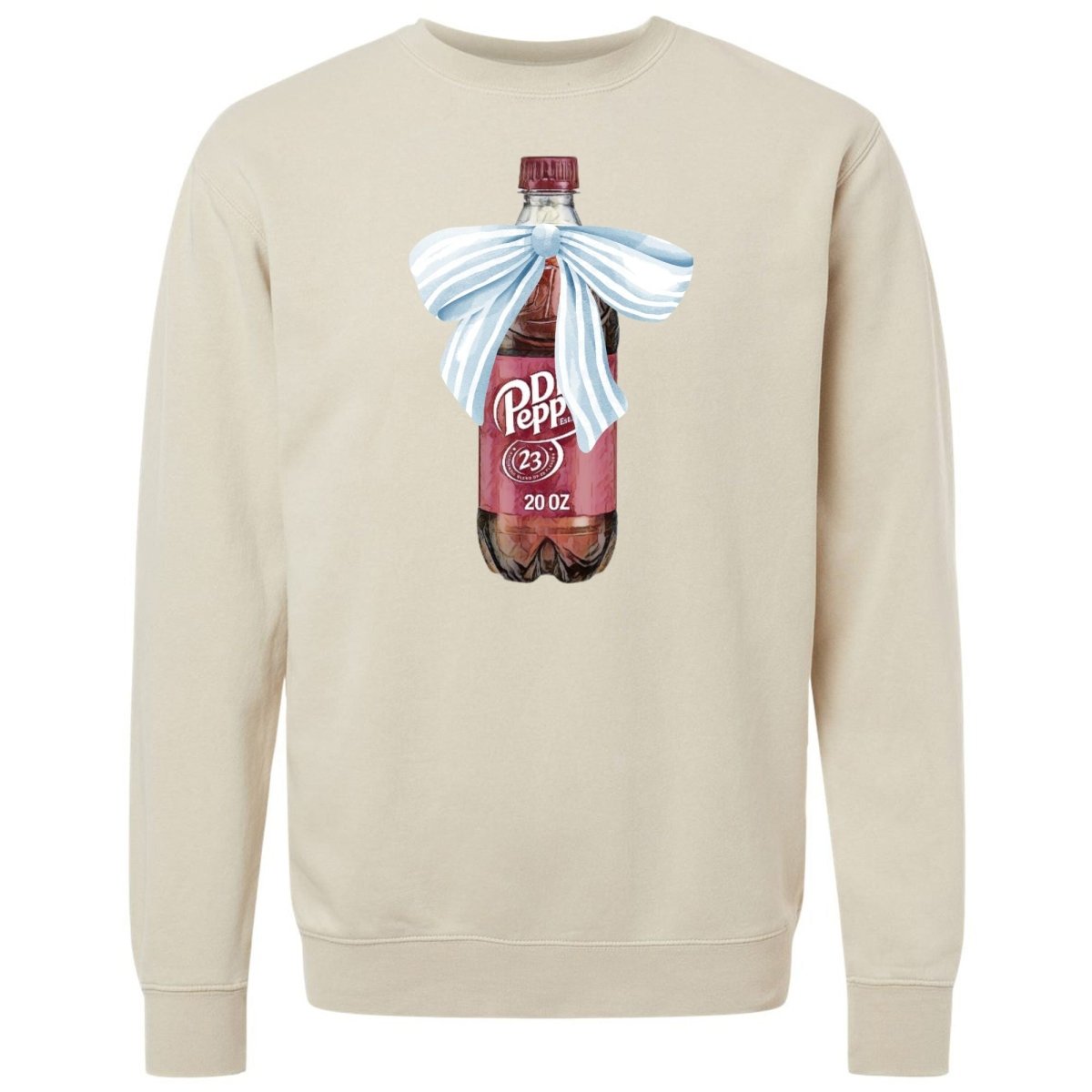 'Vintage Soda With Bow' Cozy Crew - United Monograms
