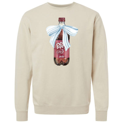 'Vintage Soda With Bow' Cozy Crew - United Monograms