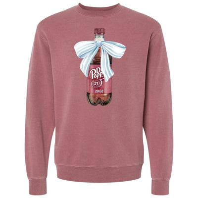 'Vintage Soda With Bow' Cozy Crew - United Monograms