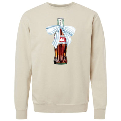 'Vintage Soda With Bow' Cozy Crew - United Monograms