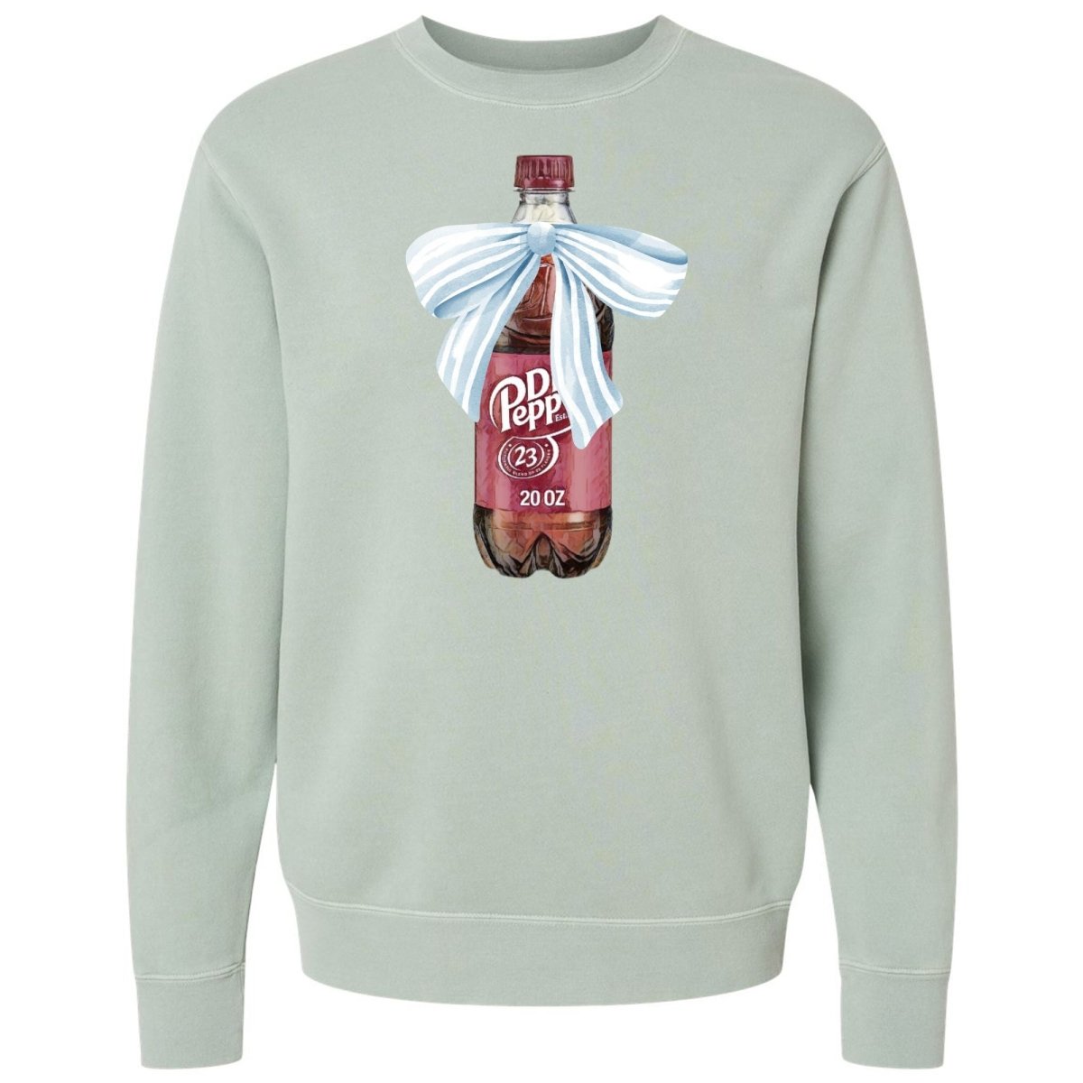 'Vintage Soda With Bow' Cozy Crew - United Monograms