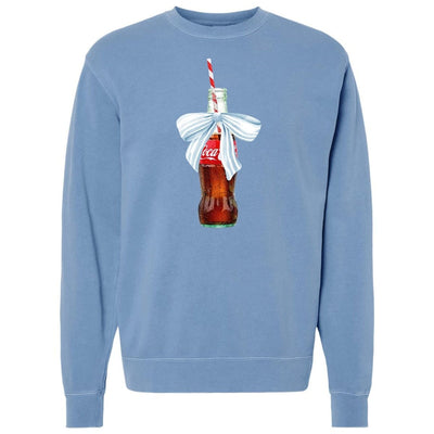 'Vintage Soda With Bow' Cozy Crew - United Monograms