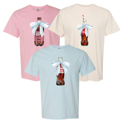 'Vintage Soda With Bow' T-Shirt - United Monograms