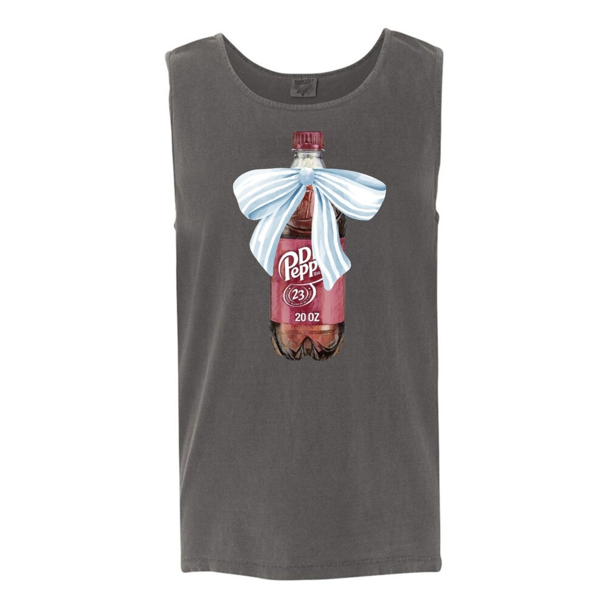 'Vintage Soda With Bow' Tank Top - United Monograms
