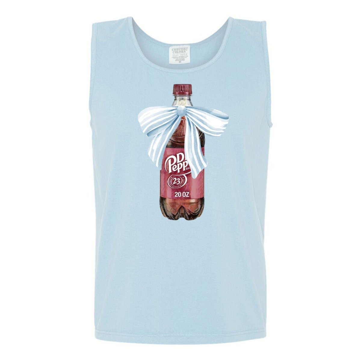 'Vintage Soda With Bow' Tank Top - United Monograms