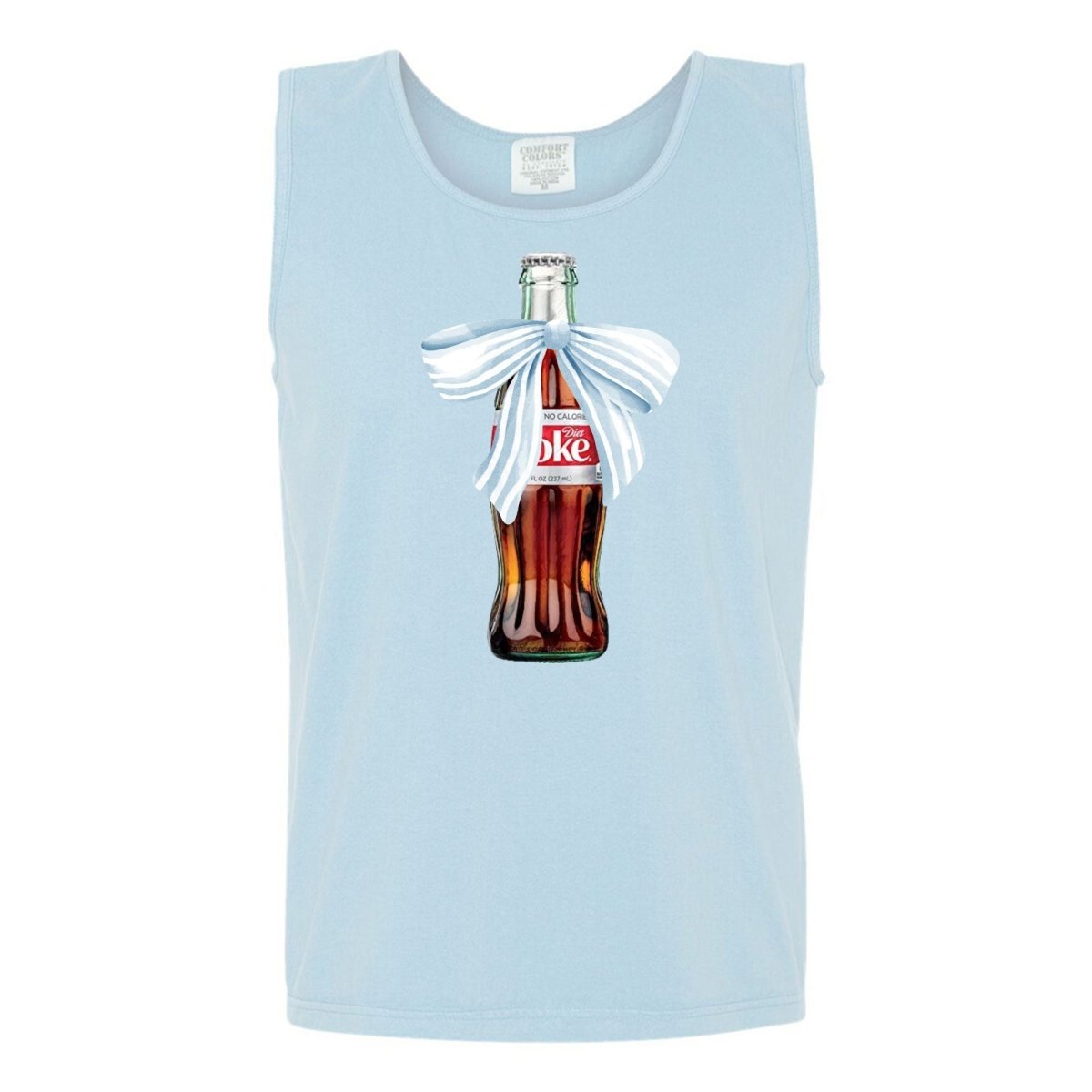 'Vintage Soda With Bow' Tank Top - United Monograms