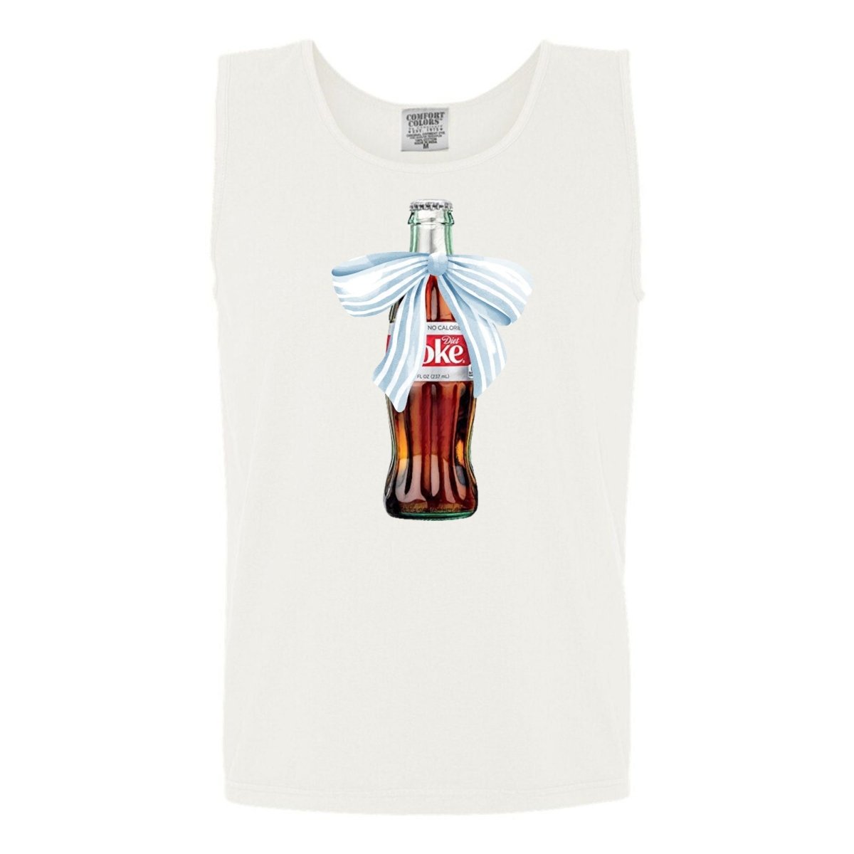 'Vintage Soda With Bow' Tank Top - United Monograms