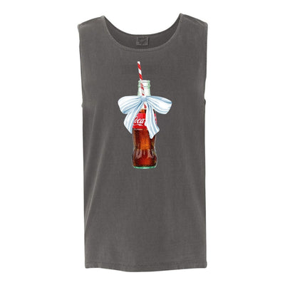 'Vintage Soda With Bow' Tank Top - United Monograms