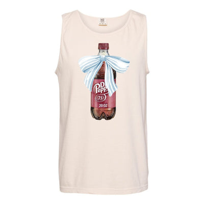'Vintage Soda With Bow' Tank Top - United Monograms