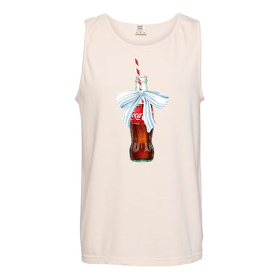 'Vintage Soda With Bow' Tank Top - United Monograms