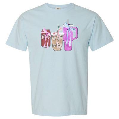'We're Girls' Bow Drinks T-Shirt - United Monograms