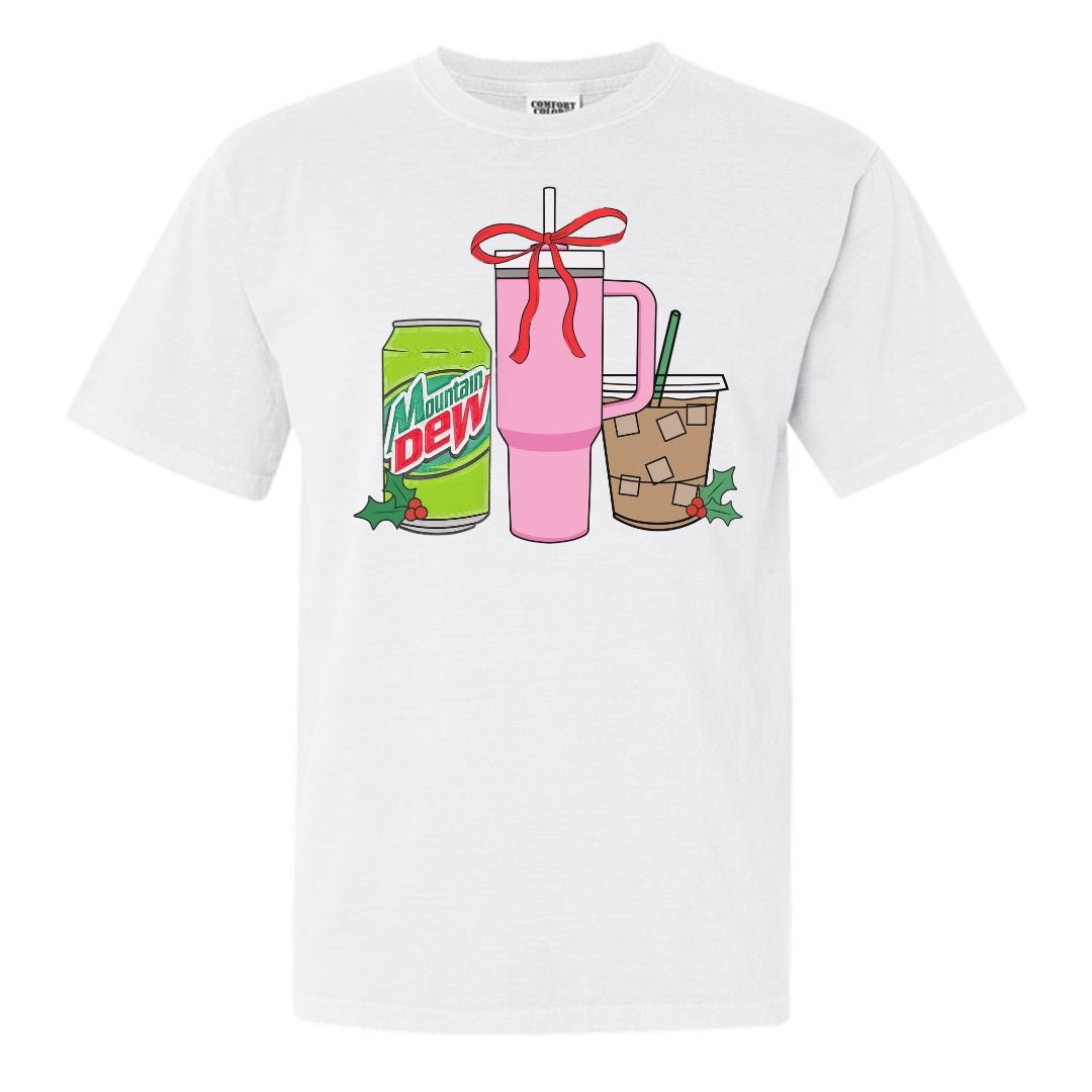 'We're Girls' Holiday Drinks T-Shirt - United Monograms