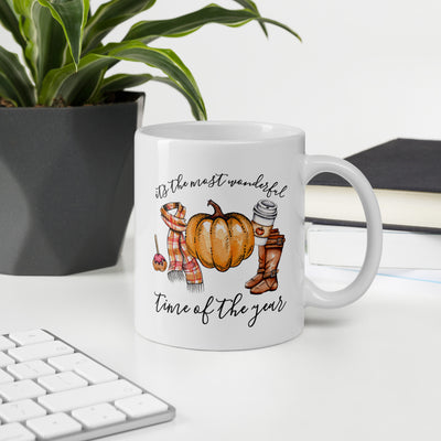 Fall 'Most Wonderful Time' Mug