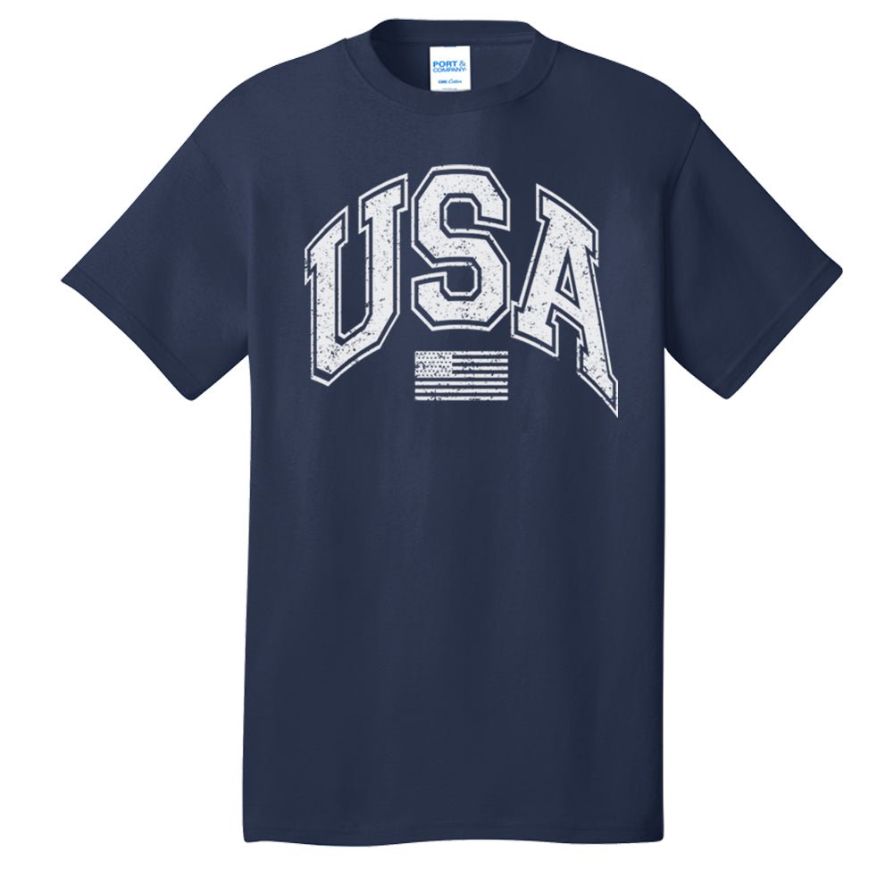'White USA' T-Shirt - United Monograms