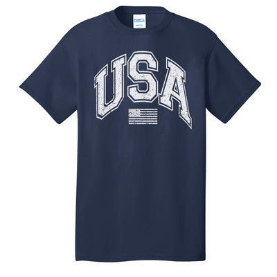 'White USA' T-Shirt - United Monograms
