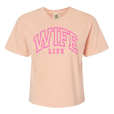 'Wife Life' Boxy T-Shirt - United Monograms