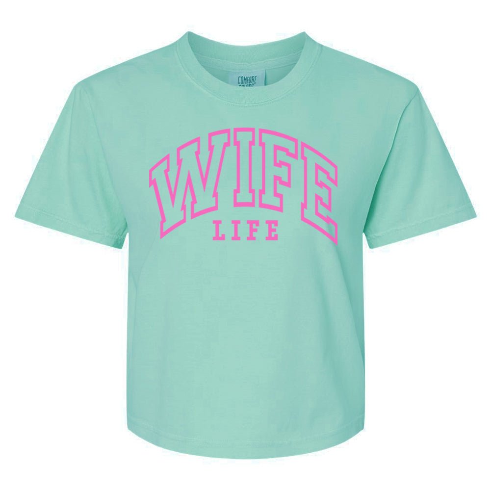 'Wife Life' Boxy T-Shirt - United Monograms