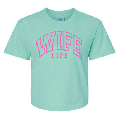 'Wife Life' Boxy T-Shirt - United Monograms