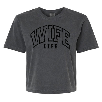 'Wife Life' Boxy T-Shirt - United Monograms