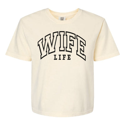 'Wife Life' Boxy T-Shirt - United Monograms