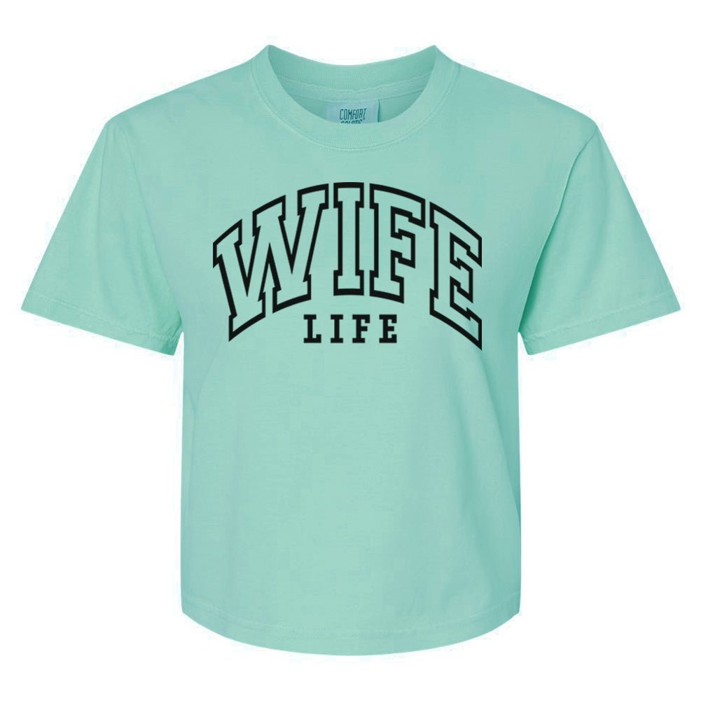 'Wife Life' Boxy T-Shirt - United Monograms