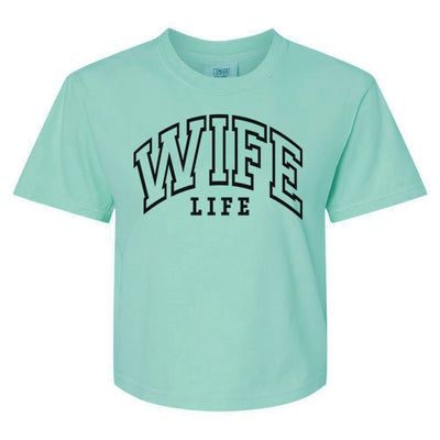 'Wife Life' Boxy T-Shirt - United Monograms