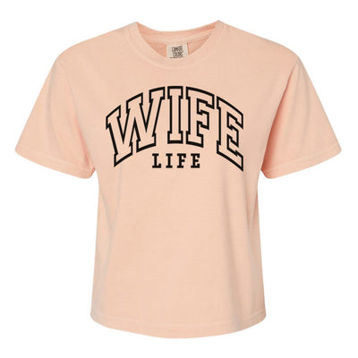 'Wife Life' Boxy T-Shirt - United Monograms