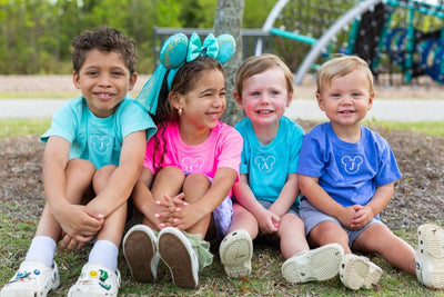 Youth Initialed Mickey T-Shirt - United Monograms