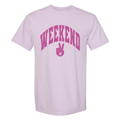 Monogrammed 'Weekend' T-Shirt