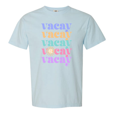 Monogrammed 'Vacay Vacay' T-Shirt