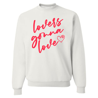 Monogrammed Lovers Gonna Love Sweatshirt Valentine's Day