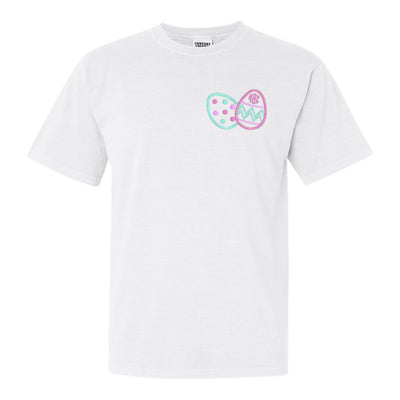 Monogrammed Embroidered Easter Eggs T-Shirt