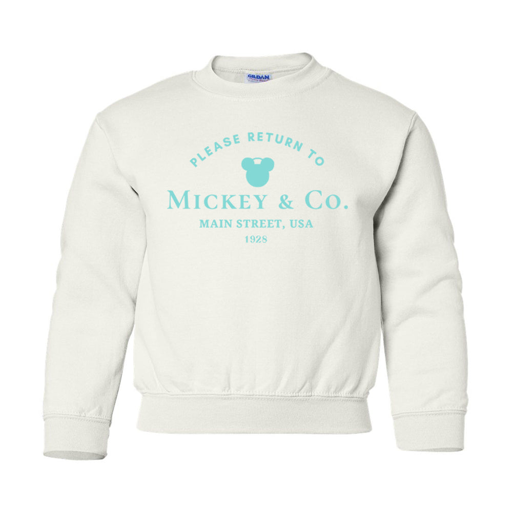 Kids 'Return To Mickey & Co.' Crewneck Sweatshirt