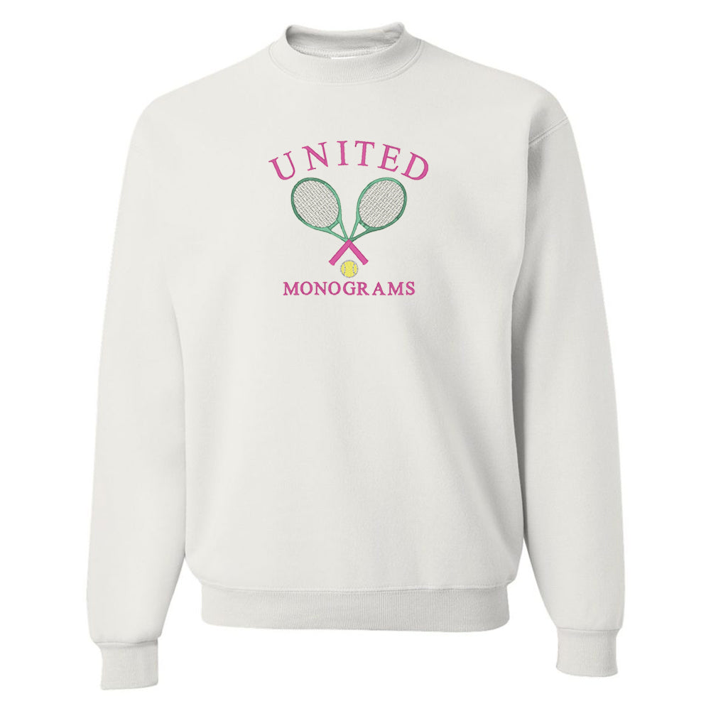 UM Tennis Crewneck Sweatshirt