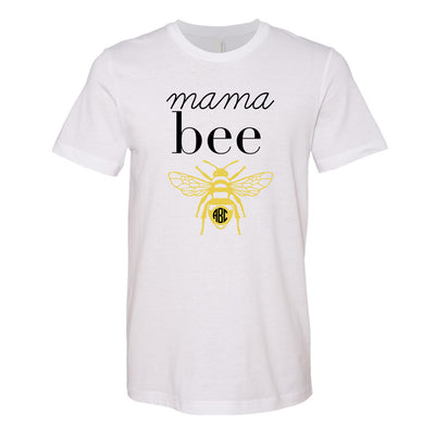 Monogrammed Mama Bee Tee